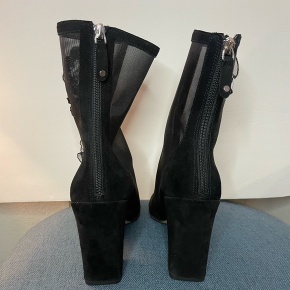 Joyce Azria dressy mesh booties in a size 10 - Picture 3 of 11